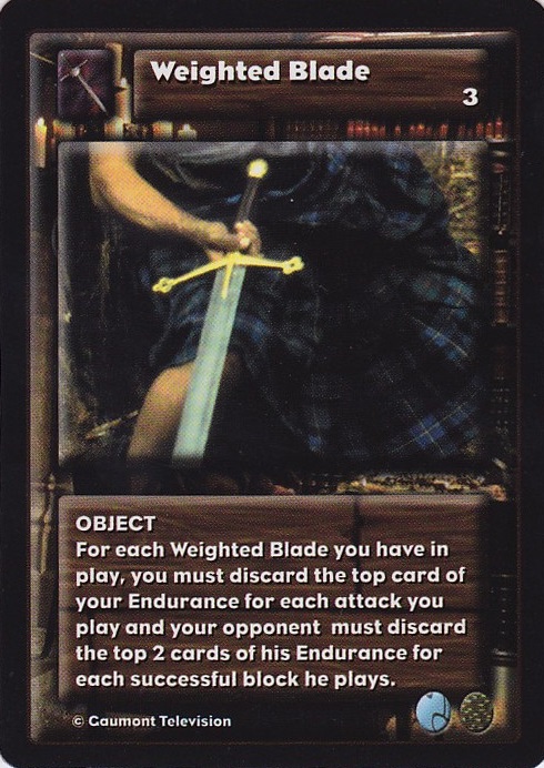 Weighted Blade